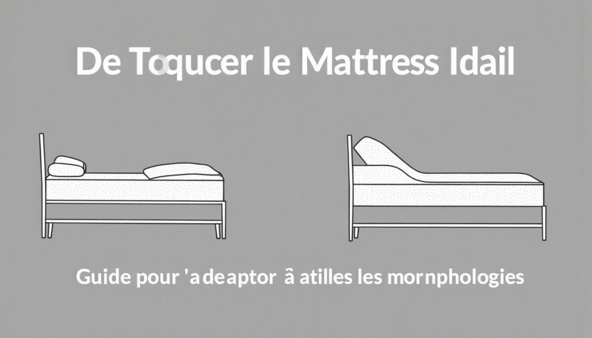 Trouver le matelas idéal : guide pour s'adapter à toutes les morphologies