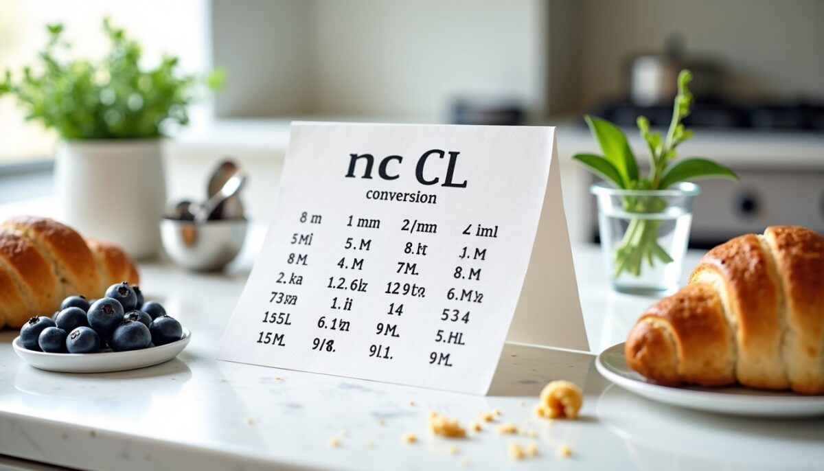 Conversion cl en ml : un tableau indispensable pour réussir toutes vos recettes