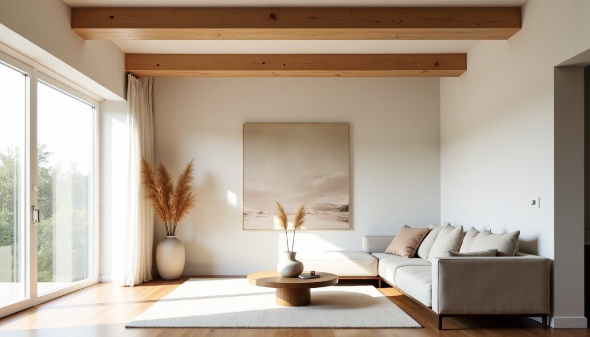 Poutres couleur lin : conseils et idées pour sublimer votre intérieur avec élégance